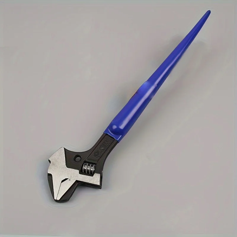 Four-in-one adjustable wrench, 16-inch/405-millimeter reversible jaw adjustable wrench with hammer and pipe wrench functions
Four-in-one adjustable wrench, 16-inch/405-millimeter reversible jaw adjustable wrench with hammer and pipe wrench functions
