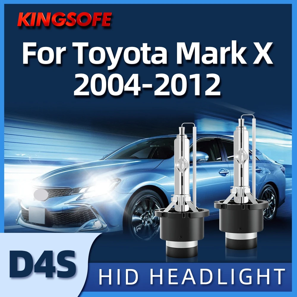 KINGSOFE Xenon D4S 6000K HID Lamp 35W Headlight Car Light For Toyota Mark X 2004 2005 2006 2007 2008 2009 2010 2011 2012
KINGSOFE Xenon D4S 6000K HID Lamp 35W Headlight Car Light For Toyota Mark X 2004 2005 2006 2007 2008 2009 2010 2011 2012