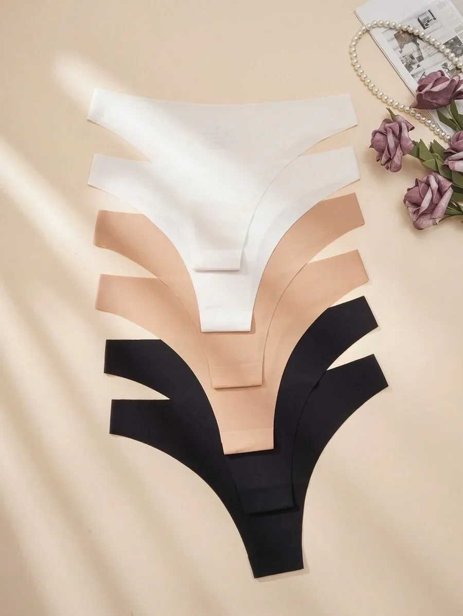 6 Pcs Womens Solid Color Seamless Briefs Underwear Set
6 Pcs Womens Solid Color Seamless Briefs Underwear Set