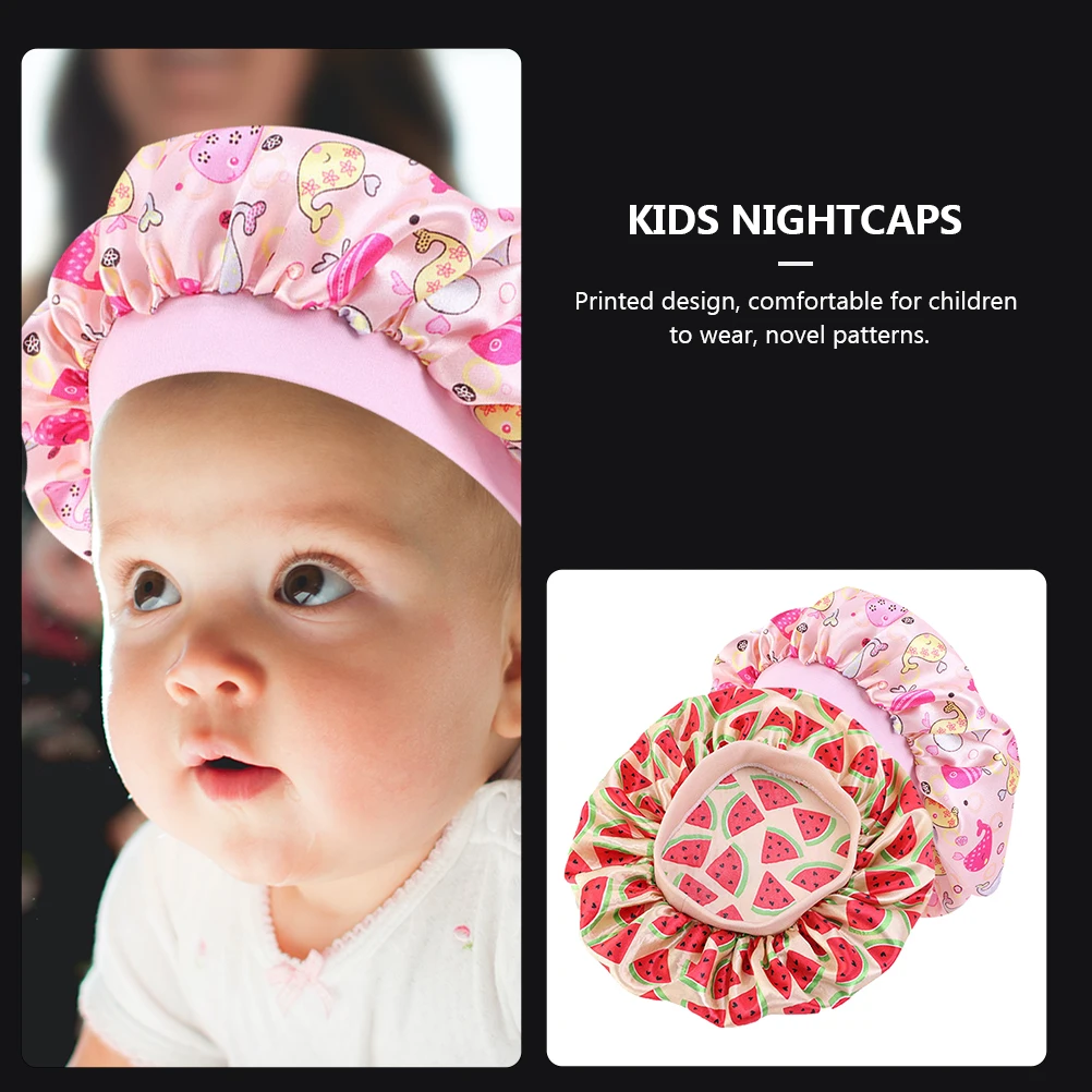 4pcs Kids Shower Hats Satin Sleep Hats Kids Children Bonnet Shower Breathable Hair Cap Travel Home Use
4pcs Kids Shower Hats Satin Sleep Hats Kids Children Bonnet Shower Breathable Hair Cap Travel Home Use