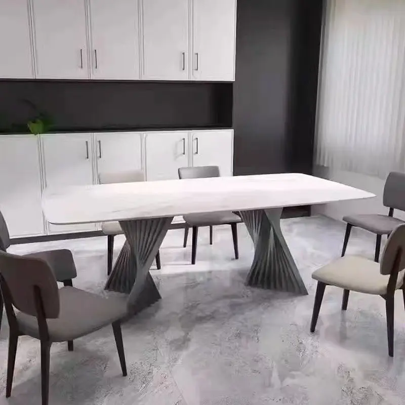 Restaurant Coffee Dining Table Chairs Modern Luxury Nordic Kitchen Dining Table Lounge Designer Mesas De Jantar Salon Furniture
Restaurant Coffee Dining Table Chairs Modern Luxury Nordic Kitchen Dining Table Lounge Designer Mesas De Jantar Salon Furniture