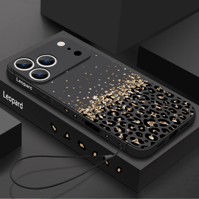 Leopard Print Pattern Lanyard Phone Case For iPhone 17 Pro Max 17e 16 15 14 13 Pro Max 17 Pro 16e 11 Shockproof Soft TPU Cover
Leopard Print Pattern Lanyard Phone Case For iPhone 17 Pro Max 17e 16 15 14 13 Pro Max 17 Pro 16e 11 Shockproof Soft TPU Cover