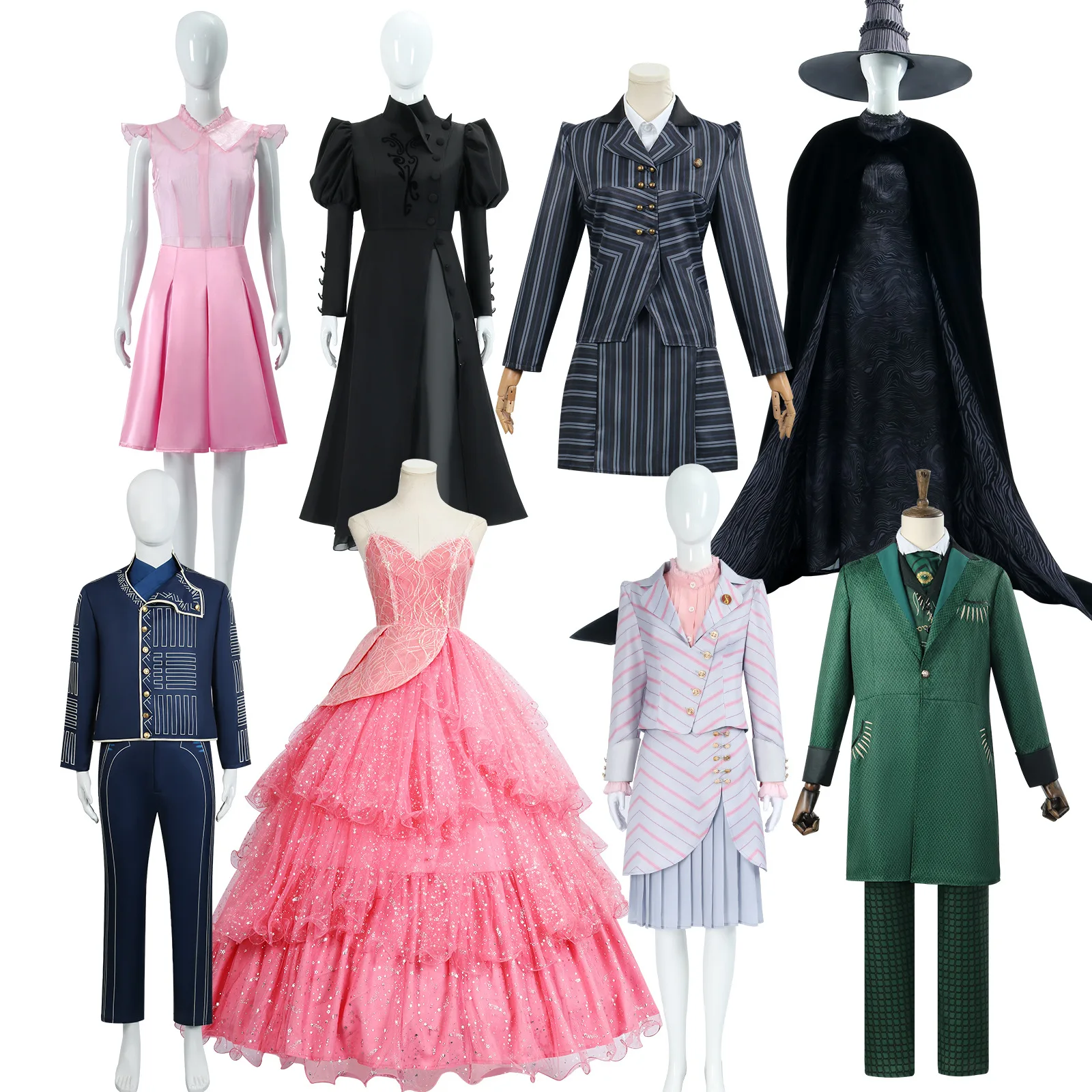 Костюм на Хэллоуин для фильма Wicked The Evil Witch Evilla, карнавальный костюм в стиле аниме, динамическое движение
Костюм на Хэллоуин для фильма Wicked The Evil Witch Evilla, карнавальный костюм в стиле аниме, динамическое движение