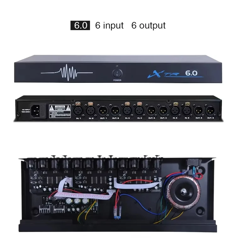 XTR 2.0/4.0/6.0 Professional Audio System Digital signal Speaker Processor Feedback Suppressor
XTR 2.0/4.0/6.0 Professional Audio System Digital signal Speaker Processor Feedback Suppressor