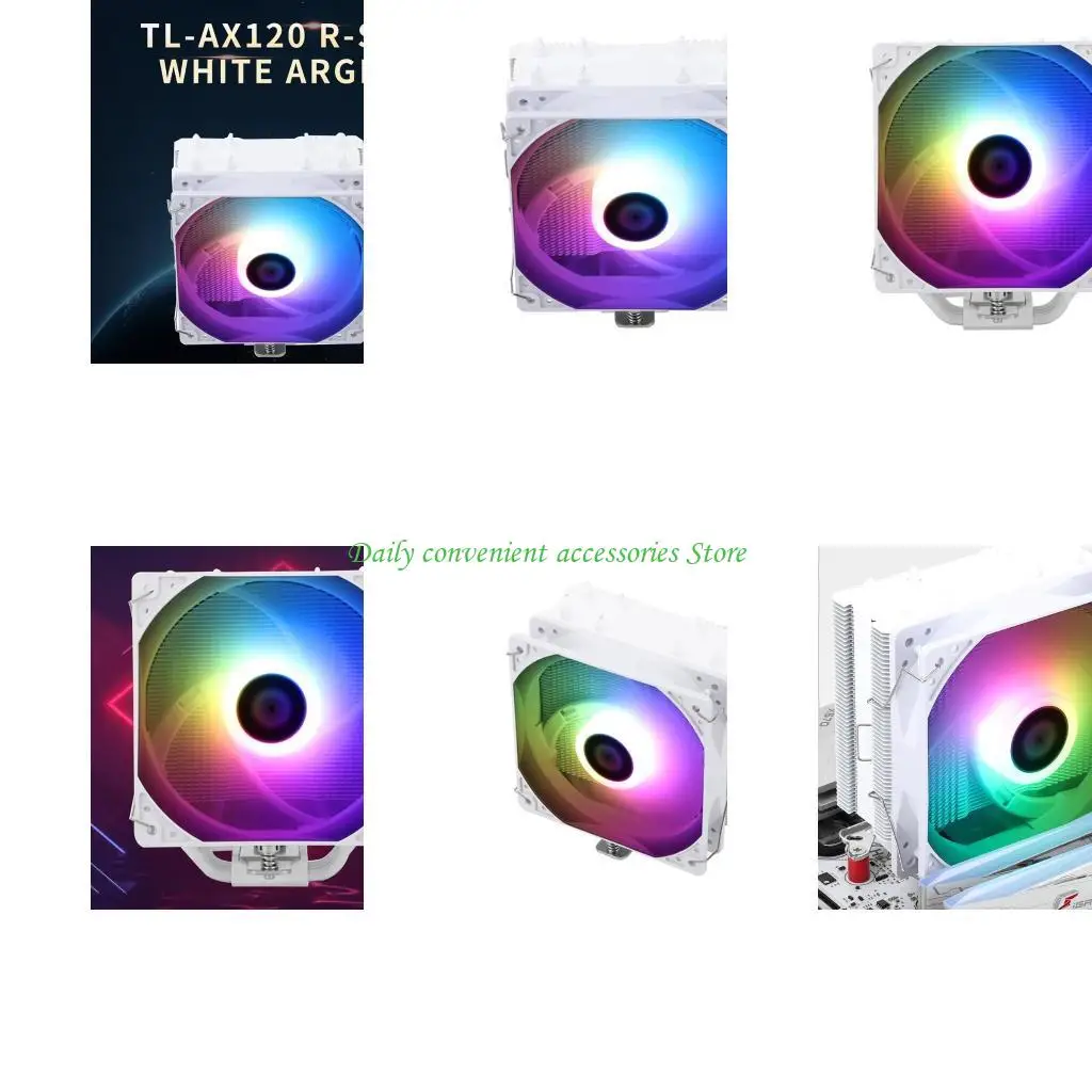 Охлаждающий вентилятор 97QB TL-AX120 R-SE WHITE ARGB для общей платформы Intel&AMD
Охлаждающий вентилятор 97QB TL-AX120 R-SE WHITE ARGB для общей платформы Intel&AMD
