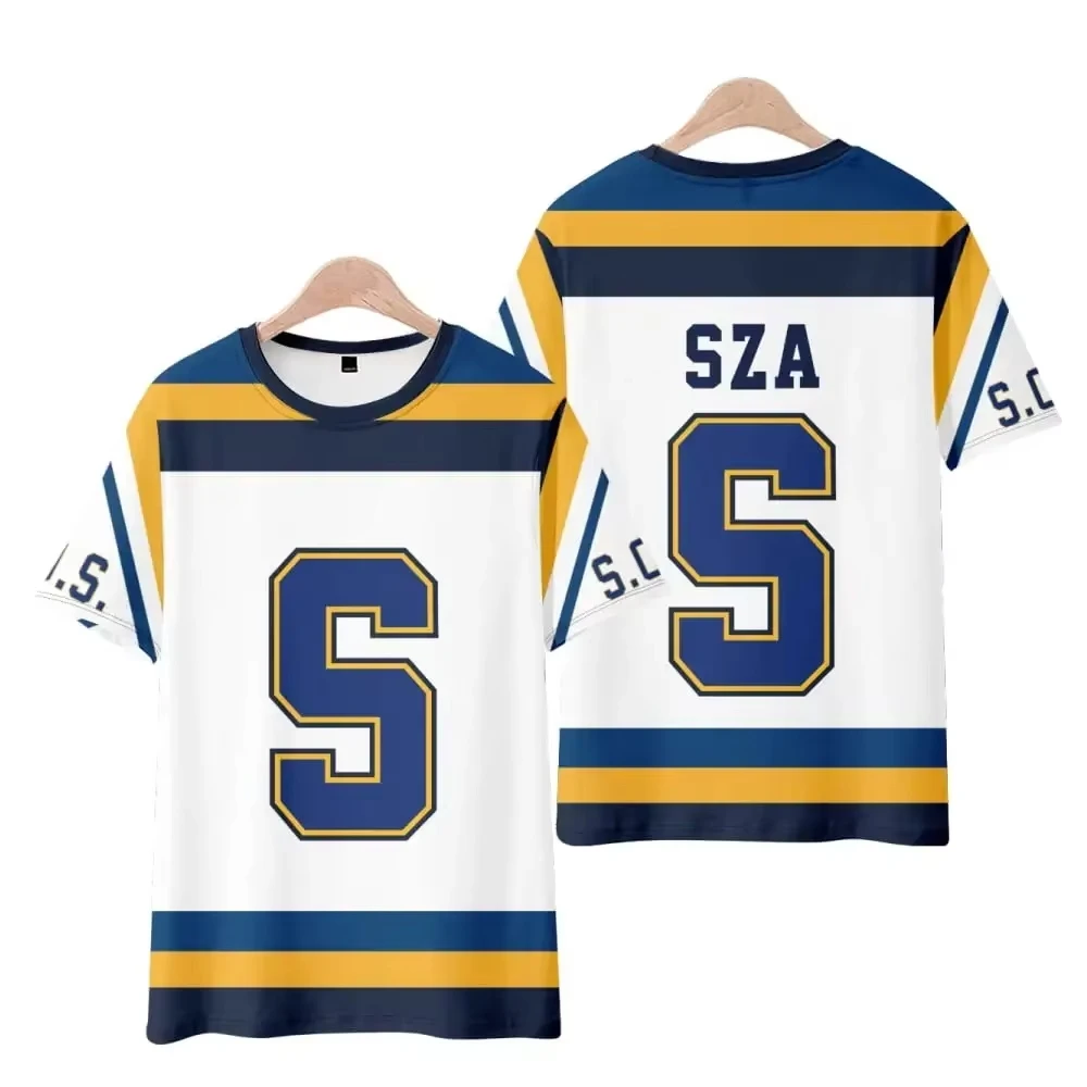 SZA - Men's Outdoor Football Street Comfortable Short Sleeve Hip Hop Style Fitness Respzed Spliced Round Neck
SZA - Men's Outdoor Football Street Comfortable Short Sleeve Hip Hop Style Fitness Respzed Spliced Round Neck