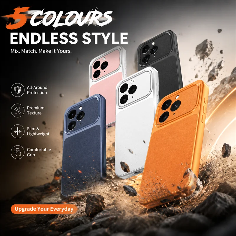 Dustproof Drop-proof Matte Leather Back Soft Case for iphone16Pro 16ProMax Non-Slip Shock Protection with Lychee Texture Covers
Dustproof Drop-proof Matte Leather Back Soft Case for iphone16Pro 16ProMax Non-Slip Shock Protection with Lychee Texture Covers