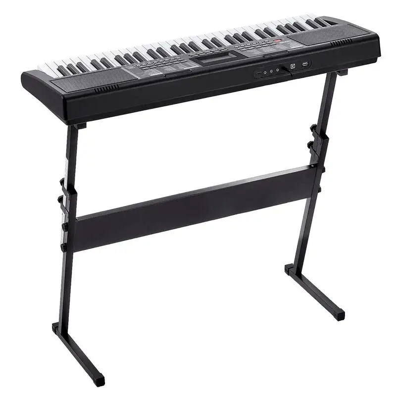 61 Key Digital Keyboard Piano, Lighted Keys, Electric Portable Piano with Adjustable Stand 600 Tones 500 Rhythms Built-In Speakers Sustain Pedal Headphones, USB MIDI for Beginners
61 Key Digital Keyboard Piano, Lighted Keys, Electric Portable Piano with Adjustable Stand 600 Tones 500 Rhythms Built-In Speakers Sustain Pedal Headphones, USB MIDI for Beginners