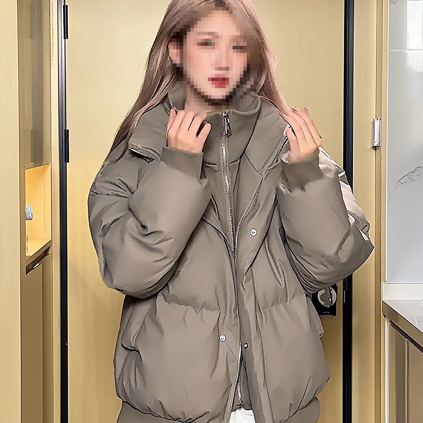 Men's Faion Thiened Cotton Jaet 2025 Autumn Winter New Sle Hooded Loose Color Outerwear Casual Warm Zipper
Men's Faion Thiened Cotton Jaet 2025 Autumn Winter New Sle Hooded Loose Color Outerwear Casual Warm Zipper