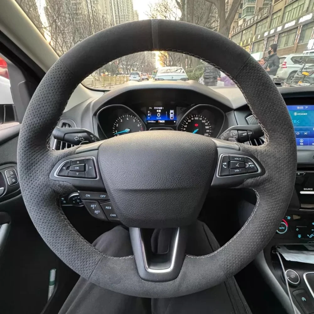 Изготовленный на заказ оплетка на руль автомобиля, замшевый чехол Focus 3 2015-2018 Escape C-MAX Ecosport 2018-2019, чехол на руль для Ford Kuga
Изготовленный на заказ оплетка на руль автомобиля, замшевый чехол Focus 3 2015-2018 Escape C-MAX Ecosport 2018-2019, чехол на руль для Ford Kuga