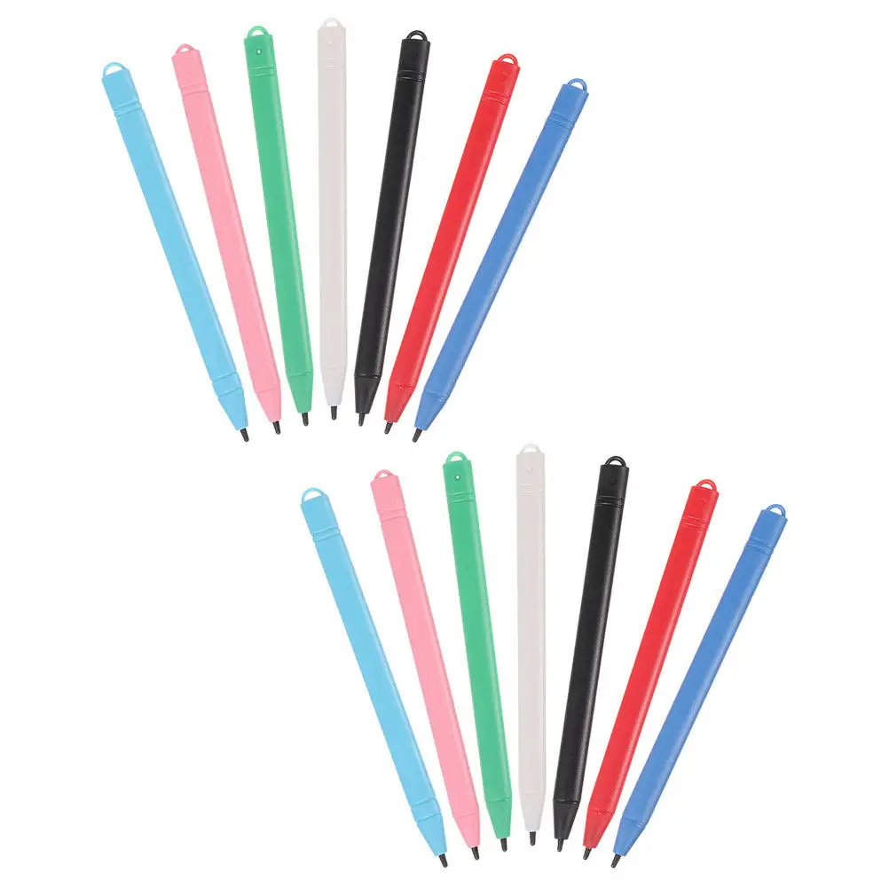 14Pcs Stylus Pen for LCD Writing Tablet Doodle Board Universal Touch Screen Tablet Stylus Pen Pressure Sensitive for Kids
14Pcs Stylus Pen for LCD Writing Tablet Doodle Board Universal Touch Screen Tablet Stylus Pen Pressure Sensitive for Kids