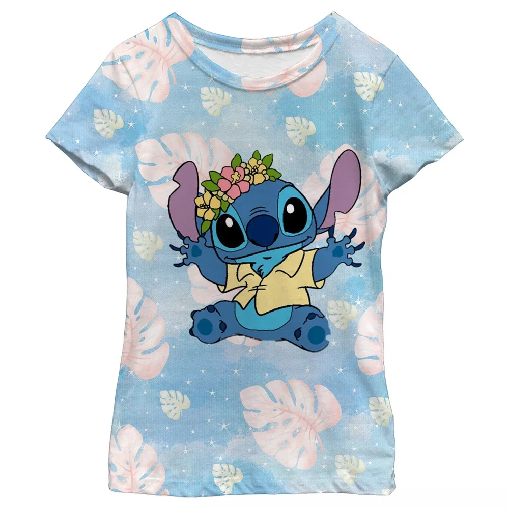 2025 Summer Stitch Anime 3D Printing T-shirts Boy Girls Loose Comfortable T-shirts Short Sleeve Round Neck Children's T-shirt
2025 Summer Stitch Anime 3D Printing T-shirts Boy Girls Loose Comfortable T-shirts Short Sleeve Round Neck Children's T-shirt