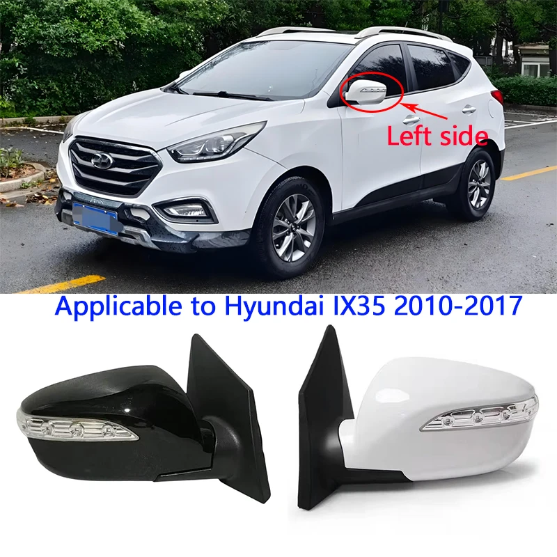 For Hyundai IX35 2010-2016 87610-2S000 87620-2S000 Car Mirror Assembly 5/8pin Auto Rear View Mirror Electric Folding Heating
For Hyundai IX35 2010-2016 87610-2S000 87620-2S000 Car Mirror Assembly 5/8pin Auto Rear View Mirror Electric Folding Heating