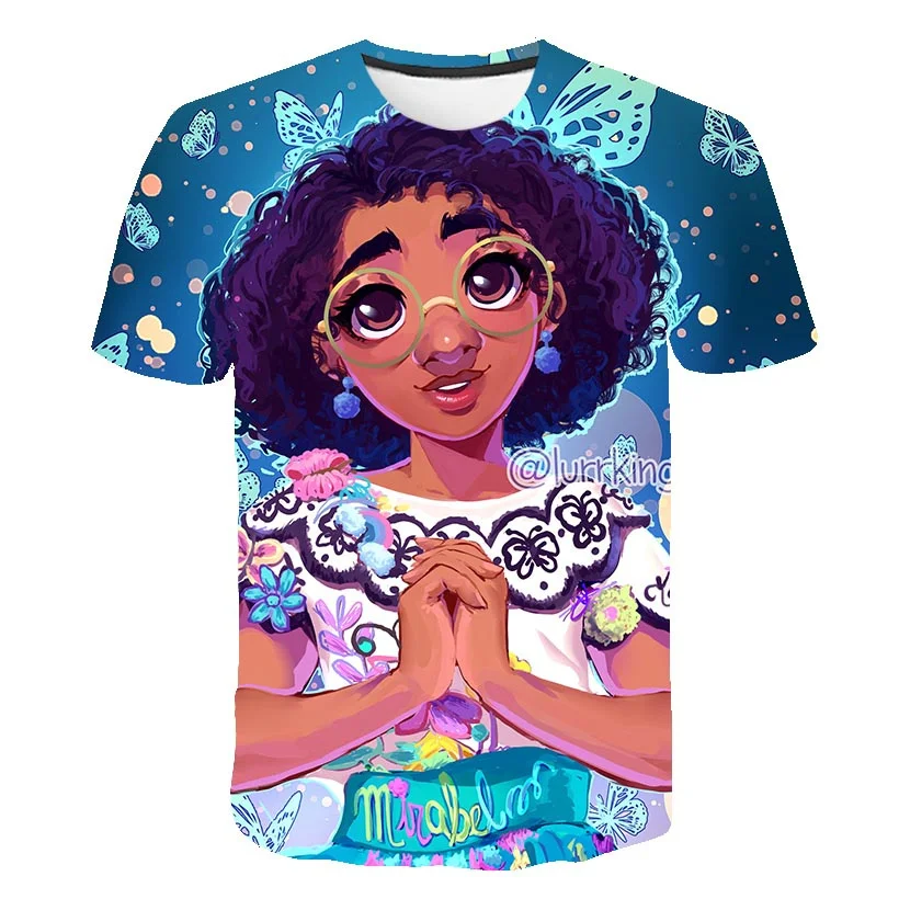 2023 Children Encanto Mirabel T Shirt Print Kids Casual T-Shirts Girls Cartoon Short Sleeves Tee Shirts Disney Series Princess T
2023 Children Encanto Mirabel T Shirt Print Kids Casual T-Shirts Girls Cartoon Short Sleeves Tee Shirts Disney Series Princess T