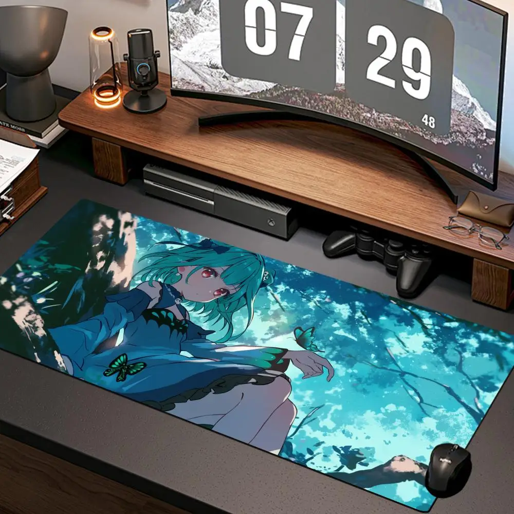 Uruha Rushia HOLOLIVE Mouse Pad New Computer Home Mousepad XXL Desk Mats Natural Rubber Office Anti Slip Gaming Accessories pad
Uruha Rushia HOLOLIVE Mouse Pad New Computer Home Mousepad XXL Desk Mats Natural Rubber Office Anti Slip Gaming Accessories pad
