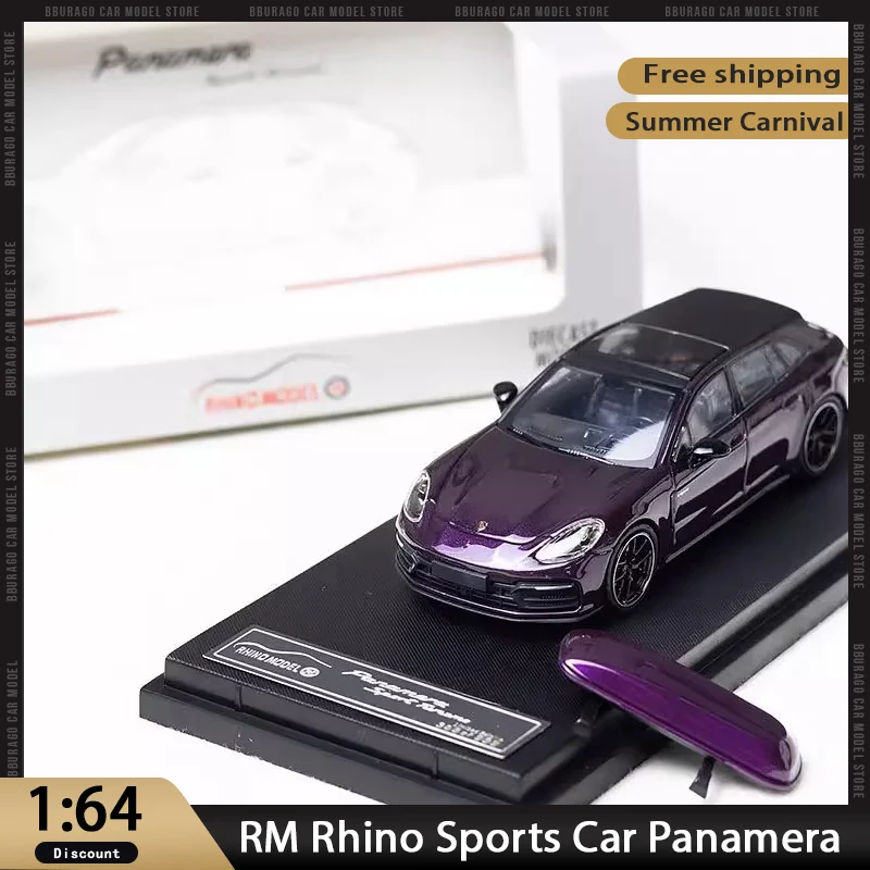 New RM Rhino 1:64 Sports Car Panamera Sport Turismo Alloy Toy Model Wagon Version Diecast Car In Stock Fast Shipping For Gifts
New RM Rhino 1:64 Sports Car Panamera Sport Turismo Alloy Toy Model Wagon Version Diecast Car In Stock Fast Shipping For Gifts