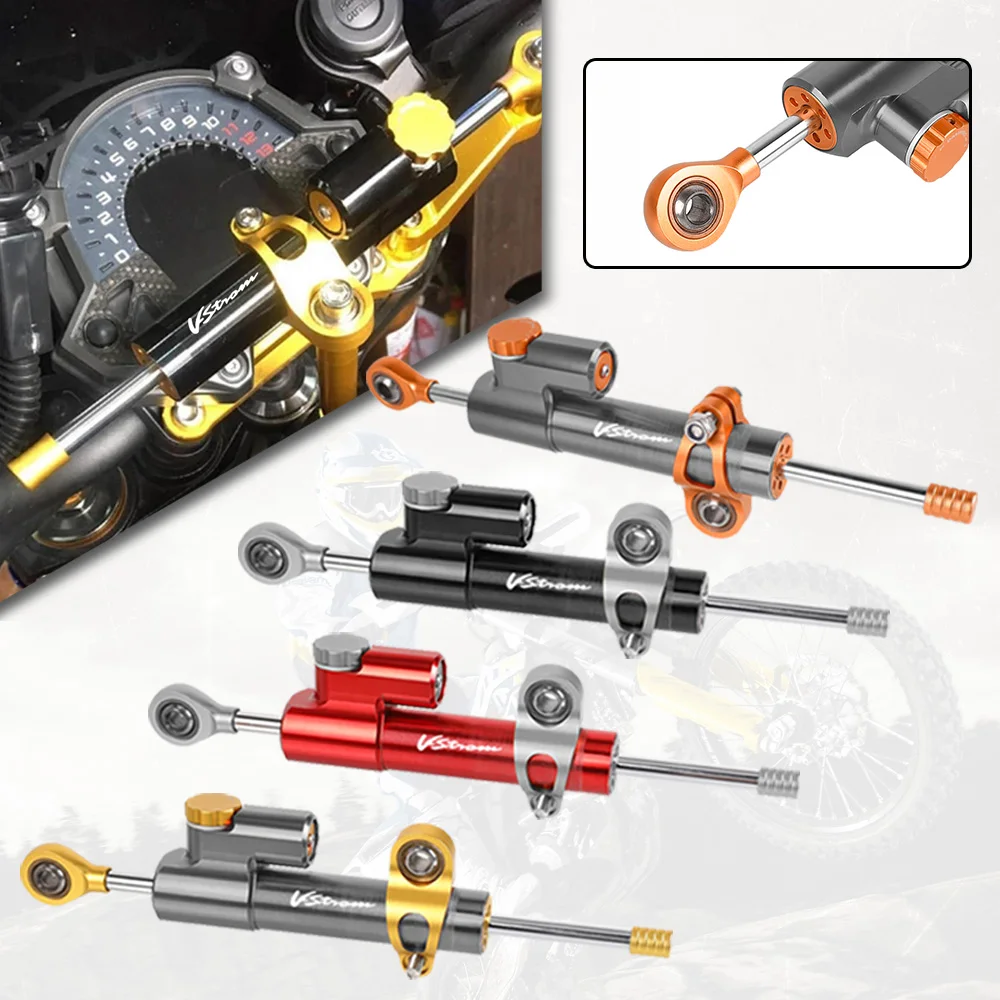 For SUZUKI V-STROM VSTROM DL650 DL 650 2004-2020 2021 2022 2023 CNC Aluminum Motorcycle Damper Steering Stabilize Safety Control
For SUZUKI V-STROM VSTROM DL650 DL 650 2004-2020 2021 2022 2023 CNC Aluminum Motorcycle Damper Steering Stabilize Safety Control