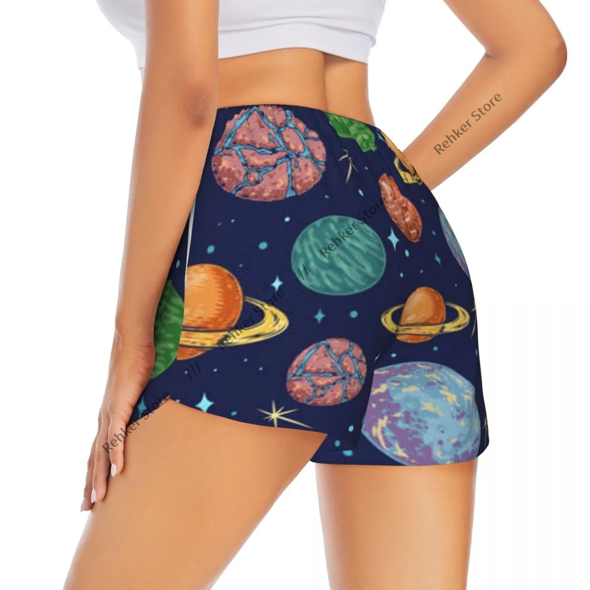 Workout Shorts Women Fitness Quick Drying Double Layer Shorts Space Planet Colorful Athletic Yoga Short Pants Gym Leggings
Workout Shorts Women Fitness Quick Drying Double Layer Shorts Space Planet Colorful Athletic Yoga Short Pants Gym Leggings