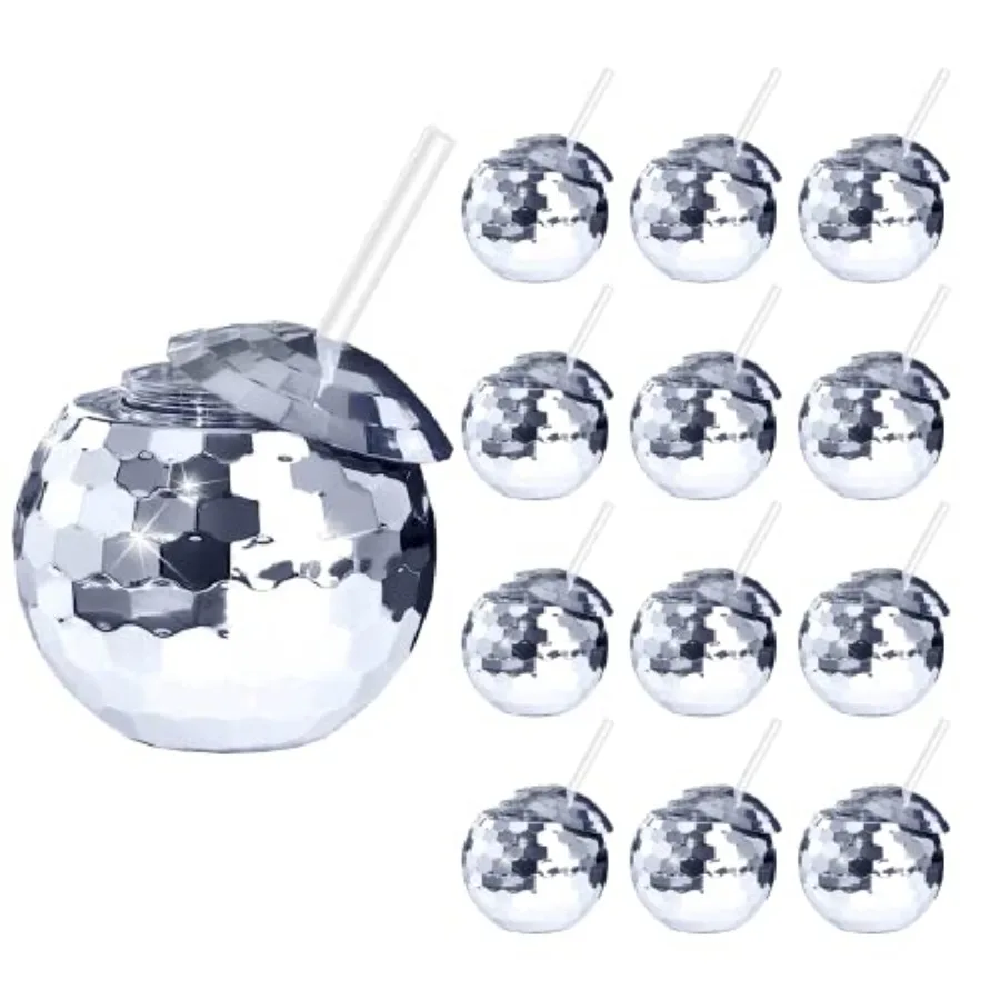 Disco Ball Cups, 20OZ Disco Party Cups with Lid and Reusable Straw Flash Ball Cocktail Cup for Party Nightclub Bar Supplies Win
Disco Ball Cups, 20OZ Disco Party Cups with Lid and Reusable Straw Flash Ball Cocktail Cup for Party Nightclub Bar Supplies Win