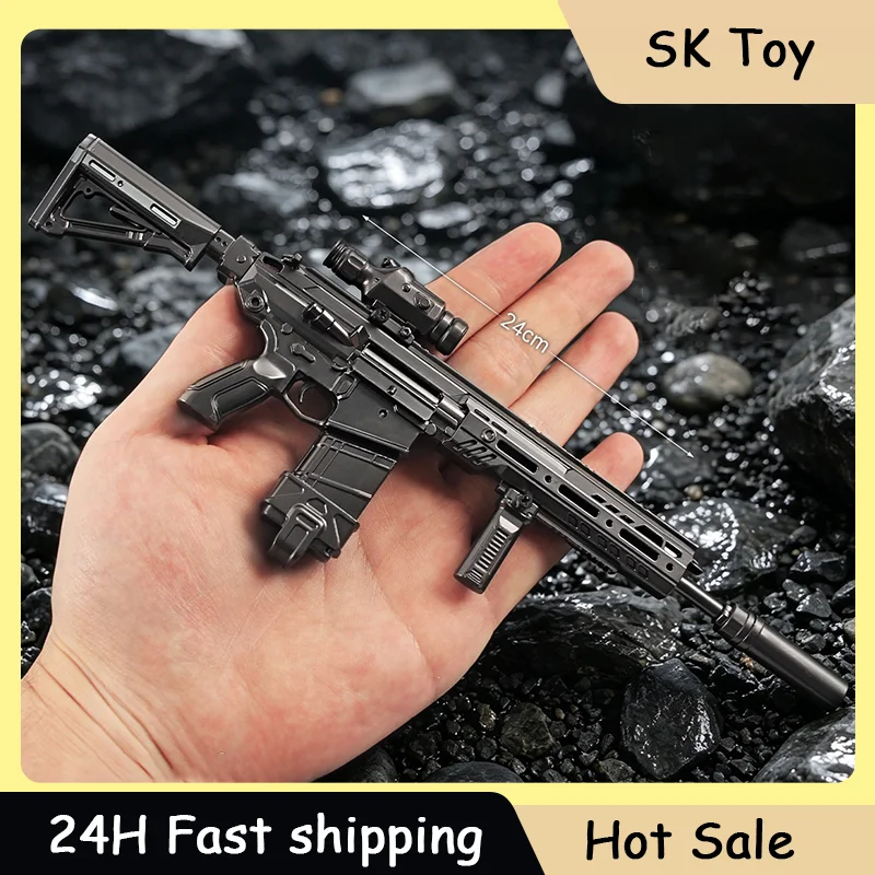 24cm Delta Force Gun Model Figure Game Cosplay Props Detachable M7 Rifle Decorative Alloy Collectible Ornament Gifts
24cm Delta Force Gun Model Figure Game Cosplay Props Detachable M7 Rifle Decorative Alloy Collectible Ornament Gifts