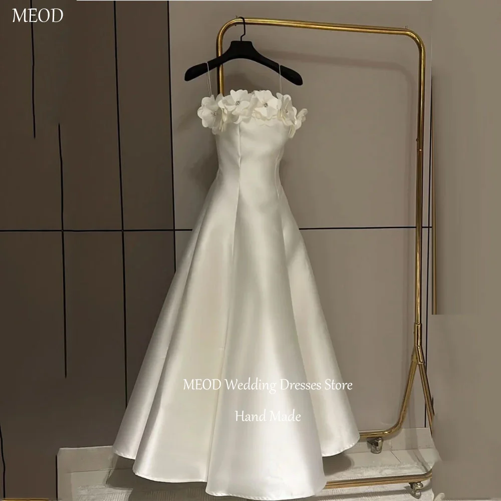 MEOD Elegant Wedding Dresses Strapless Sleeveless Flowers Vestidos De Novia A Line Floor Length Crystal Prom Dress Customized
MEOD Elegant Wedding Dresses Strapless Sleeveless Flowers Vestidos De Novia A Line Floor Length Crystal Prom Dress Customized