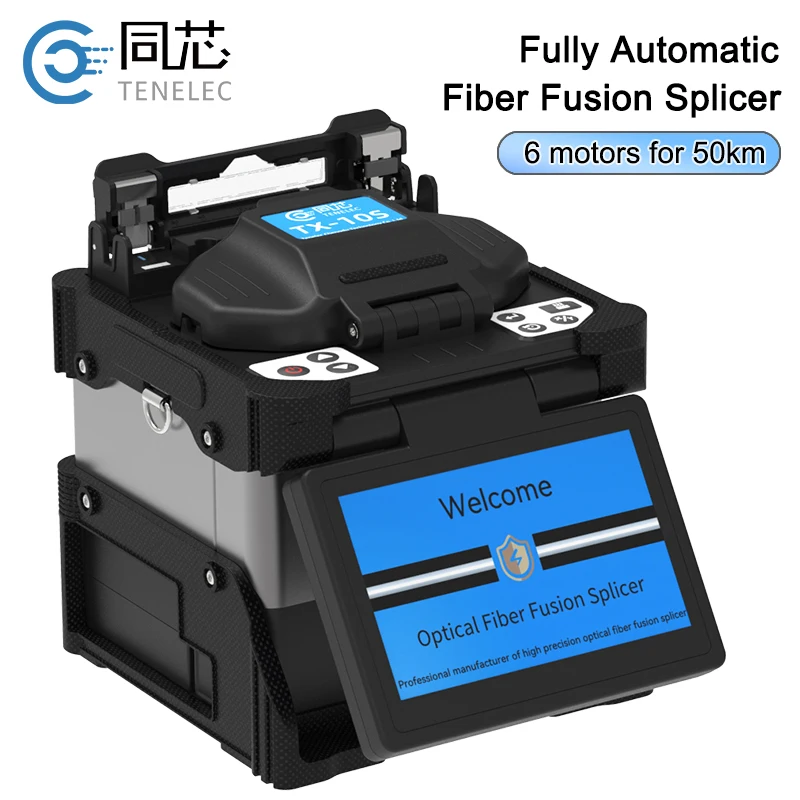 Multi Language Fiber Optic Welding Machine 6 Motors Fiber Fusion Splicing fiber optic fusion machine
Multi Language Fiber Optic Welding Machine 6 Motors Fiber Fusion Splicing fiber optic fusion machine