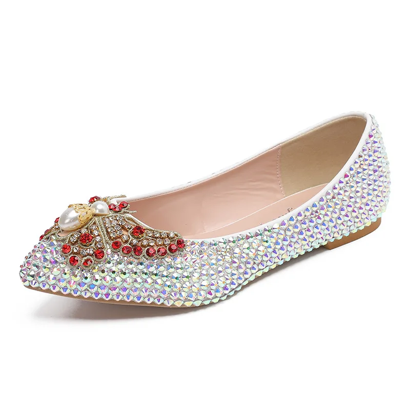 Bloom StepsSexy High HeelsNewColored Rhinestone Bow Flat Shoes Women's Shallow Mouth Shoes Spot Women Banquet Wedding High Heels
Bloom StepsSexy High HeelsNewColored Rhinestone Bow Flat Shoes Women's Shallow Mouth Shoes Spot Women Banquet Wedding High Heels