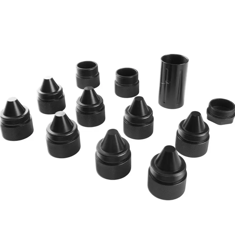 Aluminum Alloy Blackcone Black Cone Shaped For Tire Seal End Cap Kit 12Pcs 1.375" X24 For Tire Anti Theft Cover 1.375" X24 Inch
Aluminum Alloy Blackcone Black Cone Shaped For Tire Seal End Cap Kit 12Pcs 1.375" X24 For Tire Anti Theft Cover 1.375" X24 Inch