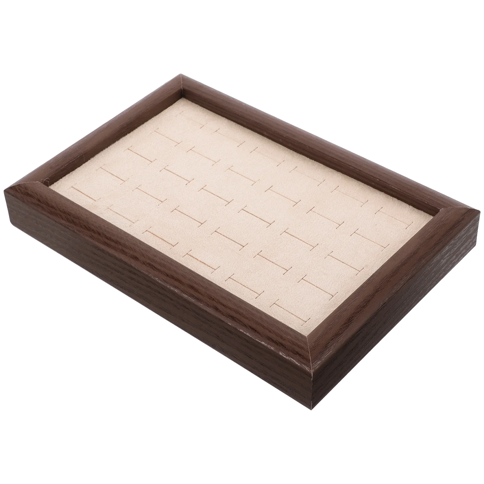 Wood Color Ring Storage Box Walnut Jewelry Tray Necklace Holder Bracelet Display Suede Earring Pendant Organizer Home Store
Wood Color Ring Storage Box Walnut Jewelry Tray Necklace Holder Bracelet Display Suede Earring Pendant Organizer Home Store