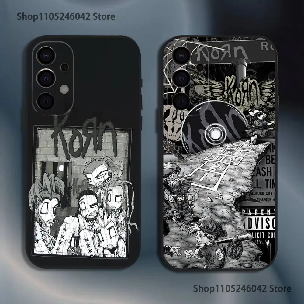 Band K-Korn Phone Case For Samsung S25,S24,S21,S22,S23,S30,Ultra,S20,Plus,Fe,Lite,5G Black Cover
Band K-Korn Phone Case For Samsung S25,S24,S21,S22,S23,S30,Ultra,S20,Plus,Fe,Lite,5G Black Cover