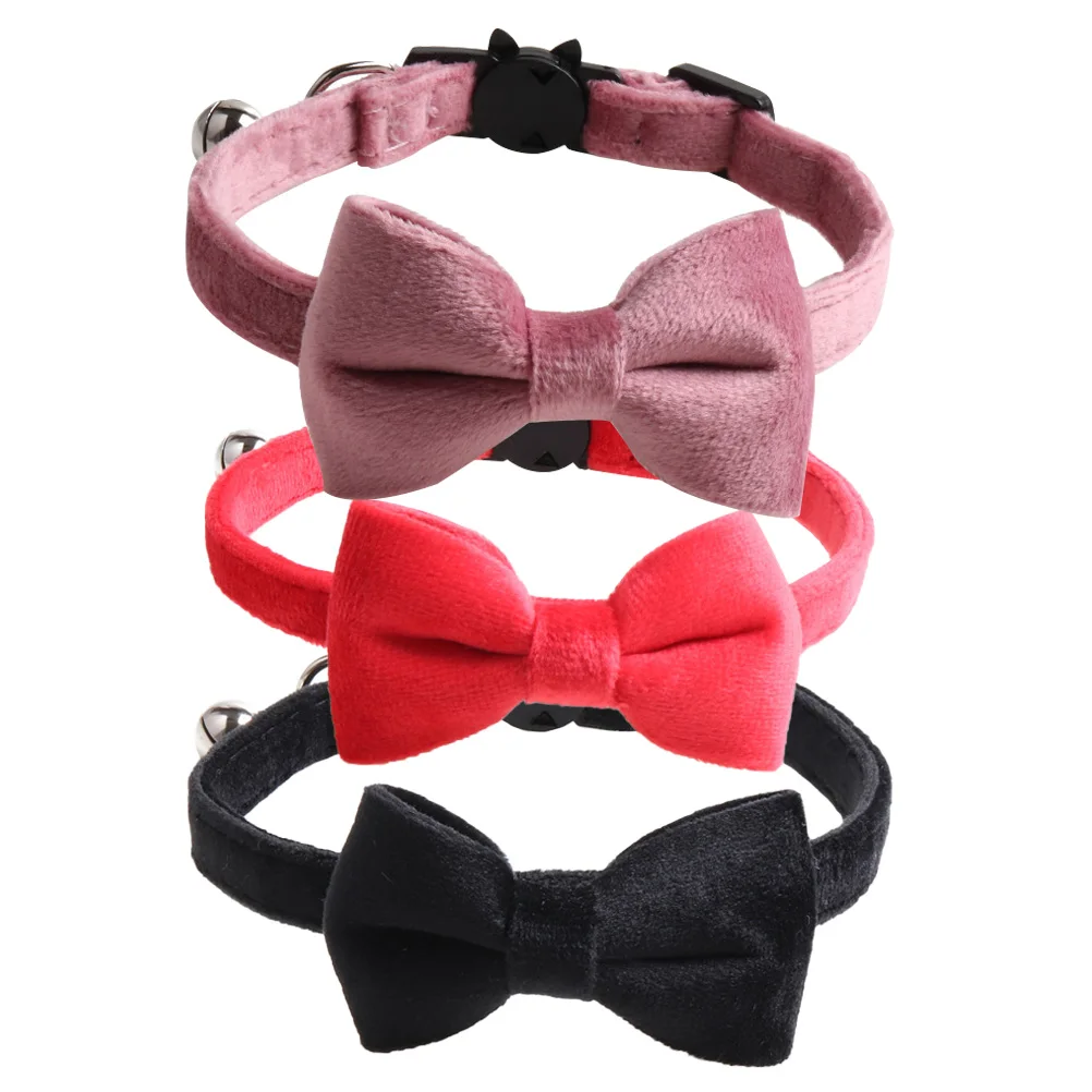 3pcs Bow Cat Collar Adjustable Pet Necklace Removable Decorative Lightweight Comfortable Kitten Neckband for Daily Wear Pet
3pcs Bow Cat Collar Adjustable Pet Necklace Removable Decorative Lightweight Comfortable Kitten Neckband for Daily Wear Pet