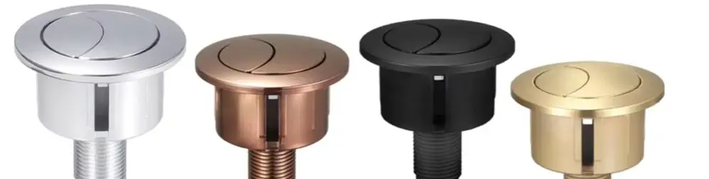 Chrome-plated Gold Dual-flush Toilet Button Kit Is Compatible With Both 20mm 40mm Tank Seat Holes And Fits Various Toilet Models
Chrome-plated Gold Dual-flush Toilet Button Kit Is Compatible With Both 20mm 40mm Tank Seat Holes And Fits Various Toilet Models