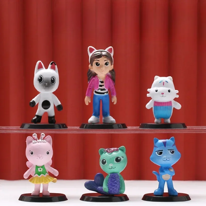 6pcs Set Gabby Dollhouses Action Figures Dolls Kawaii Anime Figure Model Kids Toys Room Desktop Ornament Cake Decorative
6pcs Set Gabby Dollhouses Action Figures Dolls Kawaii Anime Figure Model Kids Toys Room Desktop Ornament Cake Decorative