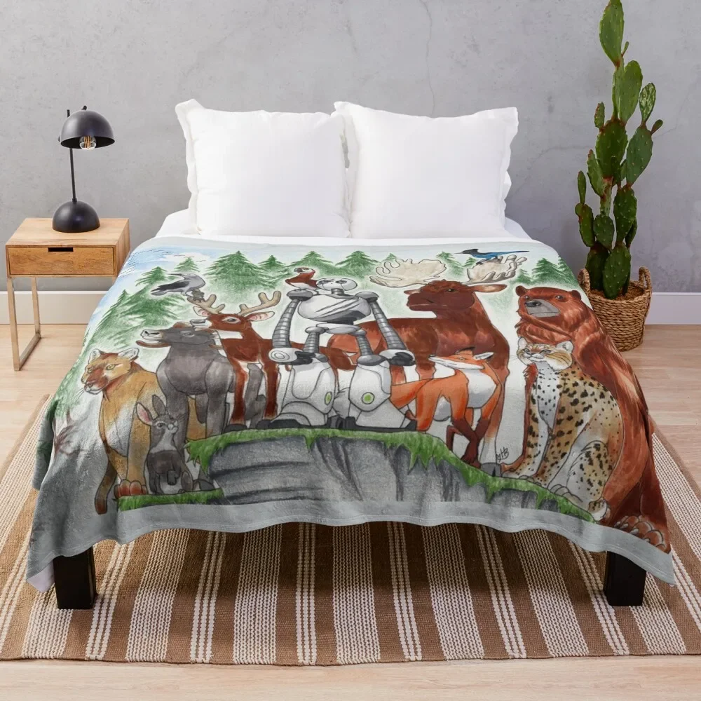 The Wild Robot and friends Throw Blanket valentine gift ideas bed plaid anime Blankets Flannels Thermal Blankets
The Wild Robot and friends Throw Blanket valentine gift ideas bed plaid anime Blankets Flannels Thermal Blankets