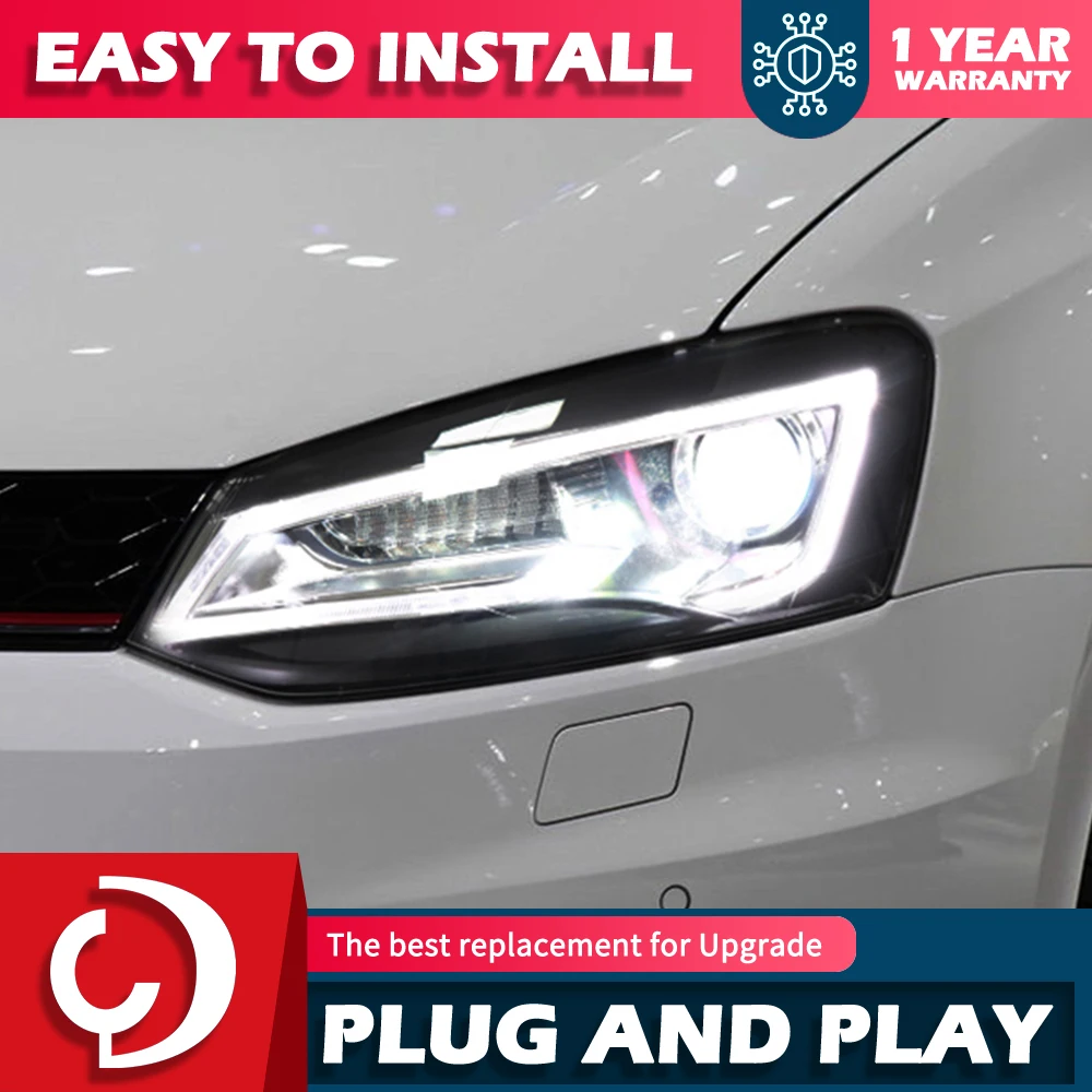 AKD Car Styling for VW Polo Headlights 2011-2018 Polo LED Headlight LED DRL Hid Head Lamp Angel Eye Bi Xenon Beam Accessories
AKD Car Styling for VW Polo Headlights 2011-2018 Polo LED Headlight LED DRL Hid Head Lamp Angel Eye Bi Xenon Beam Accessories