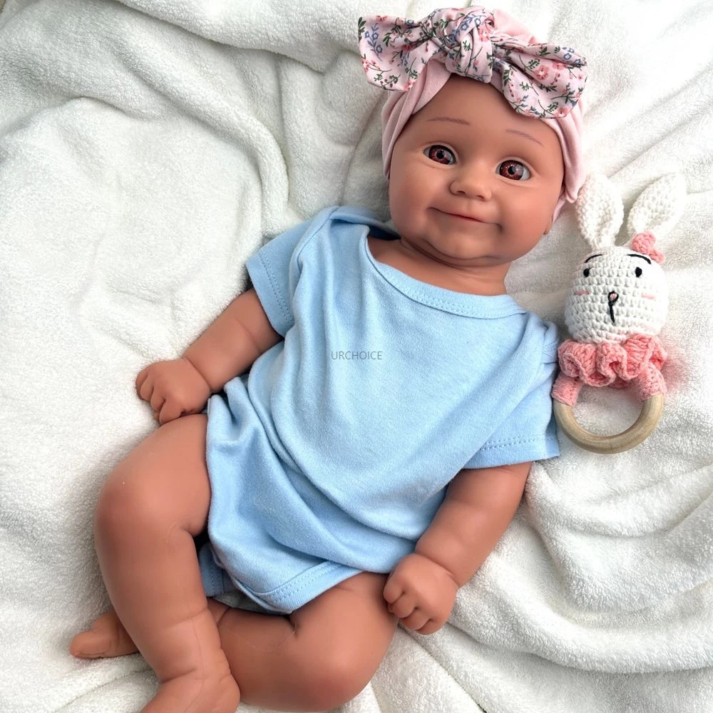 20Inch Parenting Practice Weighted Silicone Reborn Baby Girl Maddie Visible Veins Soft Doll for New Parents Christmas Gift
20Inch Parenting Practice Weighted Silicone Reborn Baby Girl Maddie Visible Veins Soft Doll for New Parents Christmas Gift