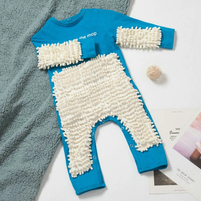 Spring Baby Clothes 2025 New Baby Crawling Clothes Baby Mopping Crawling Clothes Dark Button English Long-Sleeved Jumpsuit
Spring Baby Clothes 2025 New Baby Crawling Clothes Baby Mopping Crawling Clothes Dark Button English Long-Sleeved Jumpsuit
