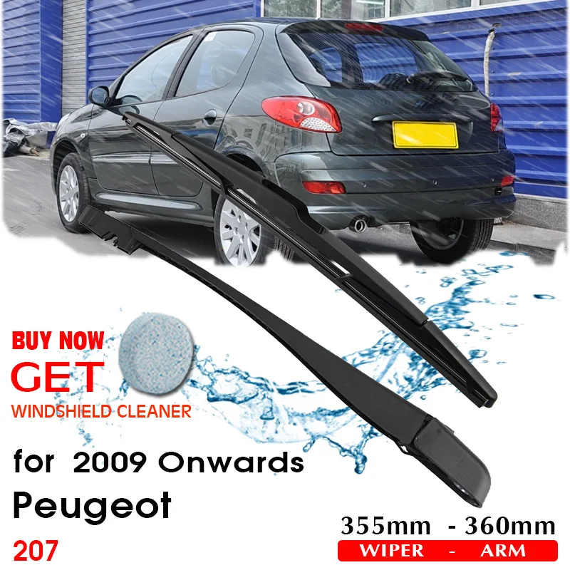 BROSHOO Car Rear Wiper Blade Blades Back Windscreen Wiper Arm For Peugeot 207 Hatchback (2009 Onwards) 355mm Auto Styling
BROSHOO Car Rear Wiper Blade Blades Back Windscreen Wiper Arm For Peugeot 207 Hatchback (2009 Onwards) 355mm Auto Styling