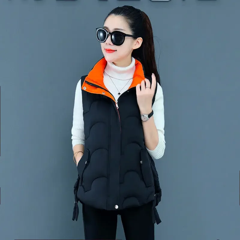 Ladies Fashion Hooded Vest Women Winter Sleeveless Clothes Female Warm Waistcoat Girls Casual Beautiful Outerwear Vests PA1013
Ladies Fashion Hooded Vest Women Winter Sleeveless Clothes Female Warm Waistcoat Girls Casual Beautiful Outerwear Vests PA1013