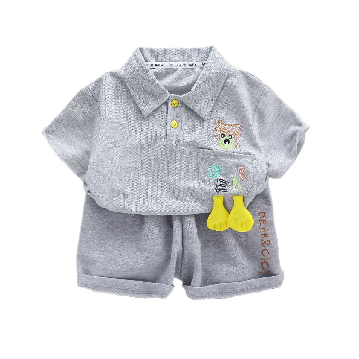 Children's Summer Suit 2025 Korean Baby Boy Clothes 1-5T Cartoon Pocket Short Sleeve T-shirts and Shorts Kids Boys Outfit Set
Children's Summer Suit 2025 Korean Baby Boy Clothes 1-5T Cartoon Pocket Short Sleeve T-shirts and Shorts Kids Boys Outfit Set