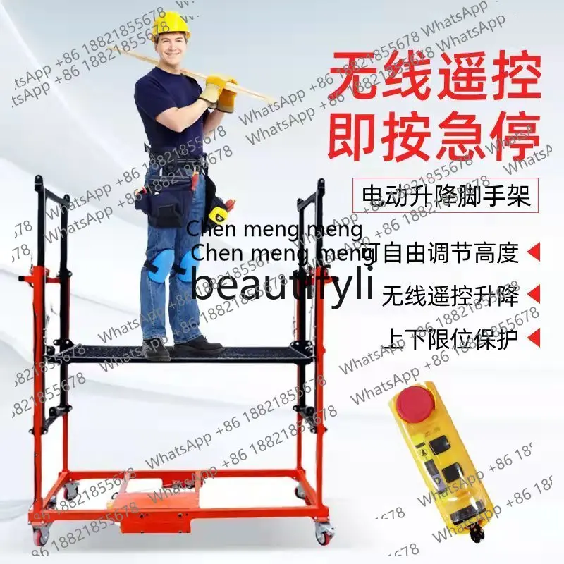 Zi5556 Electric Lifting Scaffolding Mobile Folding Remote Control Telescopic Multi-Function Lifting Platform
Zi5556 Electric Lifting Scaffolding Mobile Folding Remote Control Telescopic Multi-Function Lifting Platform
