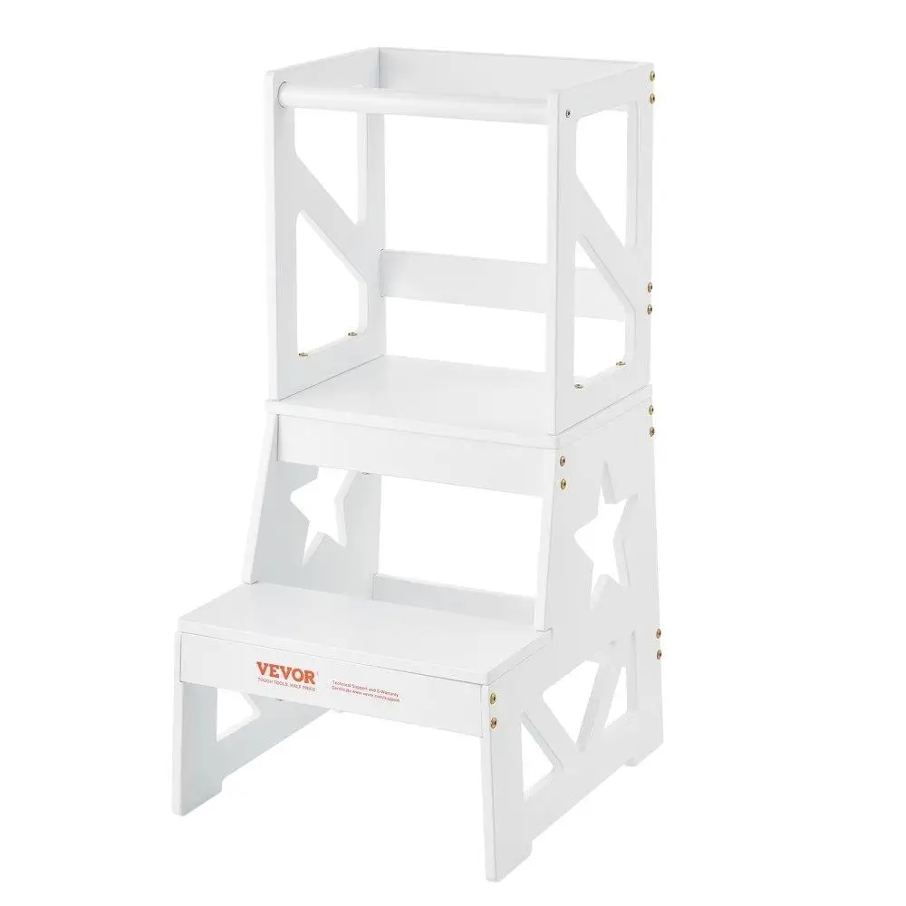 Toddler Step Stool Natural Pine Safety Standing Tower Learning Stool for bedroom Bathroom Kitchen Counter 150LBS Load White
Toddler Step Stool Natural Pine Safety Standing Tower Learning Stool for bedroom Bathroom Kitchen Counter 150LBS Load White