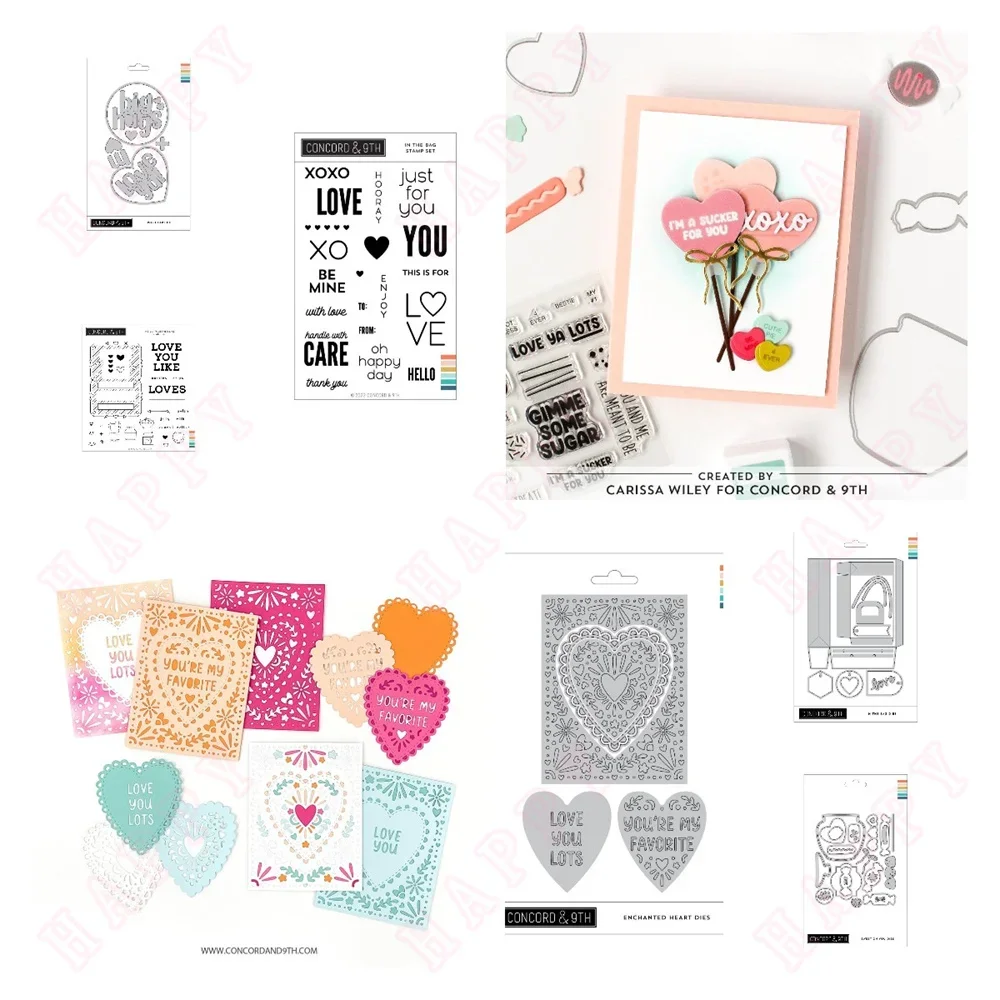 Sweet Love Metal Cutting Dies and Stamps Scrapbooking, DIY Decoration Craft, Embossing Candy, New Arrival, 2024 Love You Dies Ba
Sweet Love Metal Cutting Dies and Stamps Scrapbooking, DIY Decoration Craft, Embossing Candy, New Arrival, 2024 Love You Dies Ba