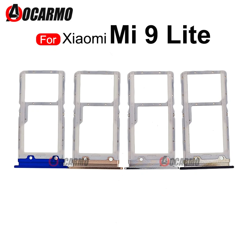 Для Xiaomi 9 Lite Mi9 Lite, черный, золотой, белый лоток для SIM-карты, держатель слота, запасные части
Для Xiaomi 9 Lite Mi9 Lite, черный, золотой, белый лоток для SIM-карты, держатель слота, запасные части