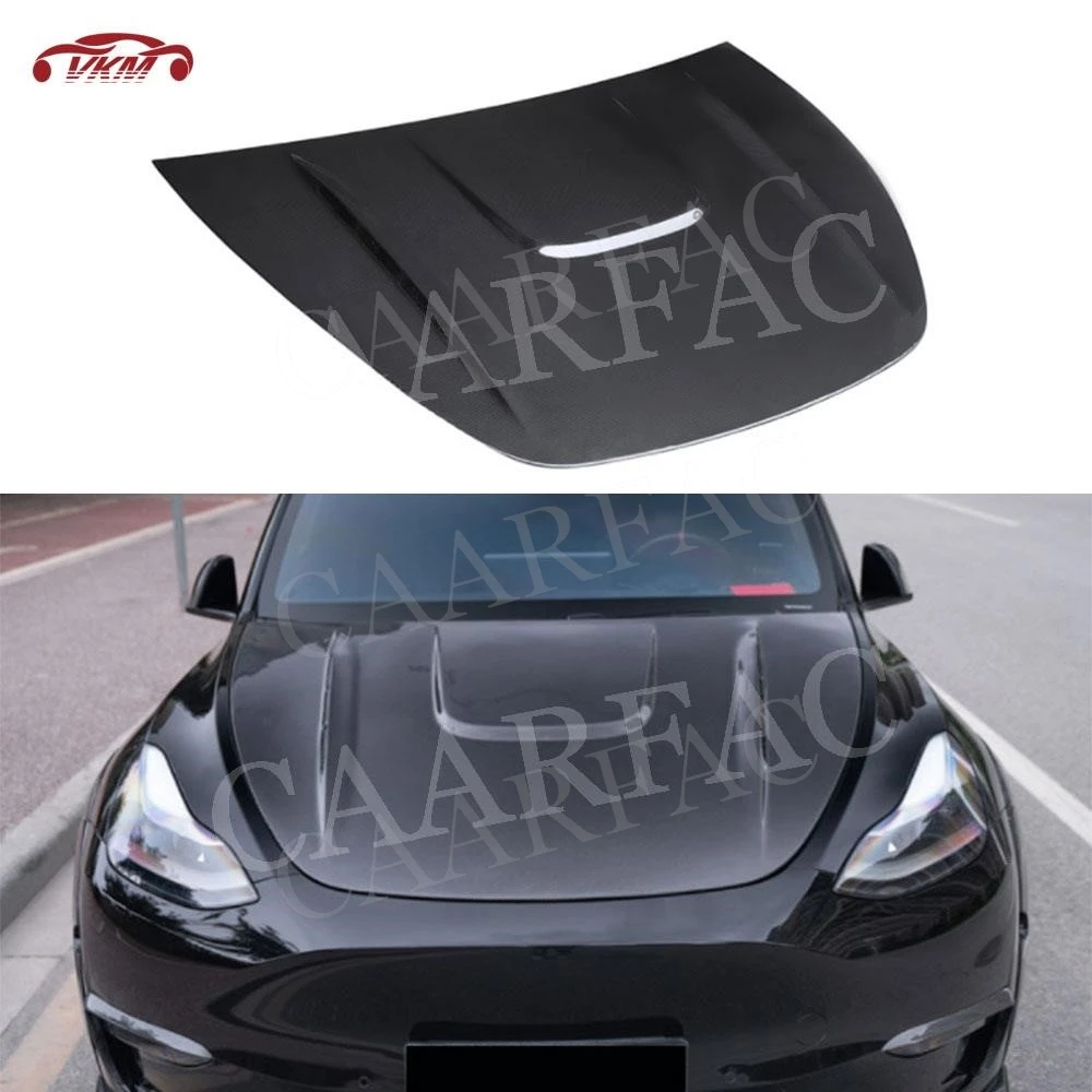 Carbon Fiber Material Car Front Bumper Engine Hood Body Kits Protect Guard Accessories For Tesla Model Y
Carbon Fiber Material Car Front Bumper Engine Hood Body Kits Protect Guard Accessories For Tesla Model Y