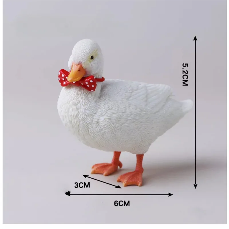 JXK Simulation Small Beautiful Duck Animal Model Resin with Bow Tie for 12'' Soldier Action Figures Toy Ornaments
JXK Simulation Small Beautiful Duck Animal Model Resin with Bow Tie for 12'' Soldier Action Figures Toy Ornaments