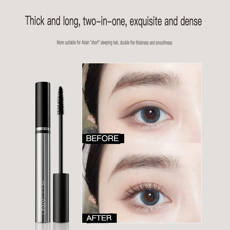 Unny 3D Curling Slim Long-lasting Thick Non-smudging Mascara Enhancing Volume Length Eyelash Makeup
Unny 3D Curling Slim Long-lasting Thick Non-smudging Mascara Enhancing Volume Length Eyelash Makeup