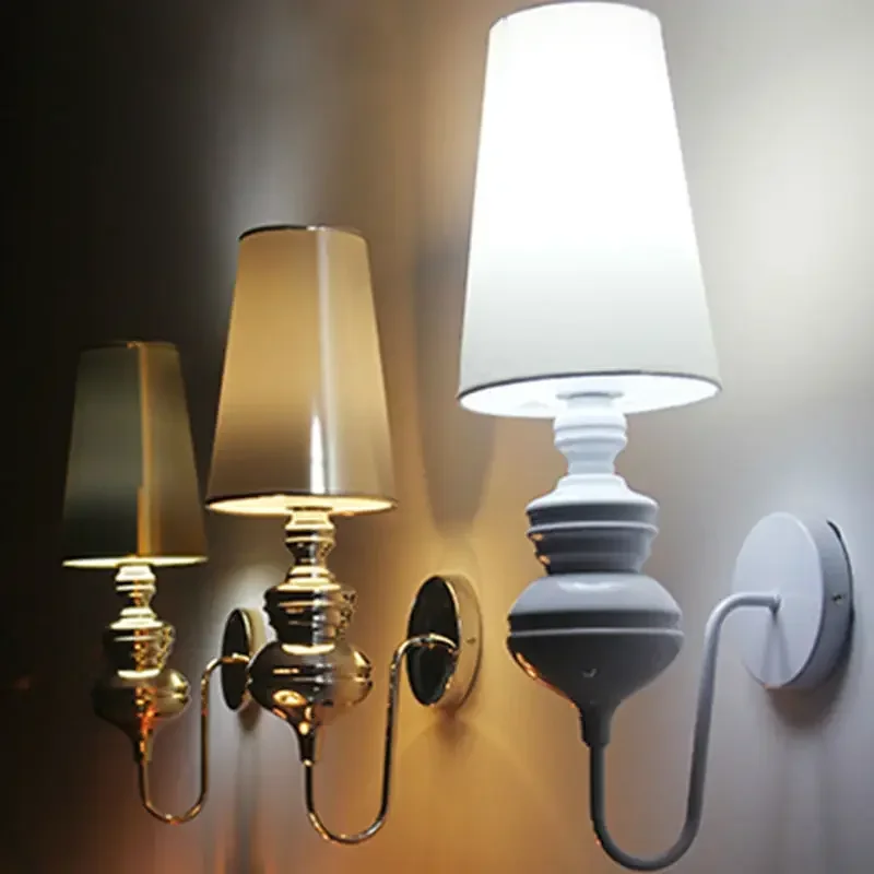 Modern Guard Wall Lamps European Style Bedroom Reading Lighting Corridor Lamp E27 Holder Silver/Gold/Black/White
Modern Guard Wall Lamps European Style Bedroom Reading Lighting Corridor Lamp E27 Holder Silver/Gold/Black/White