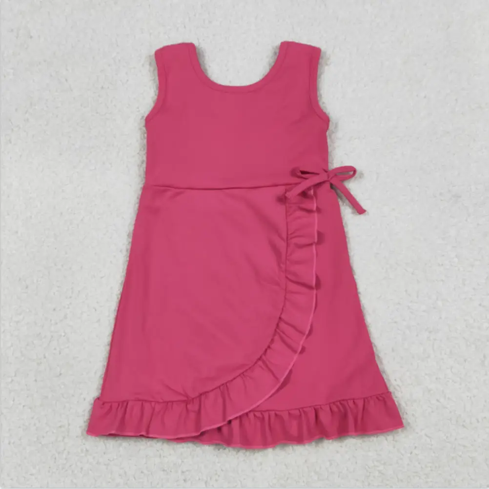 Baby Girls Pink Sleeveless Yoga Active Scallop Shorts Knee Length Dresses
Baby Girls Pink Sleeveless Yoga Active Scallop Shorts Knee Length Dresses