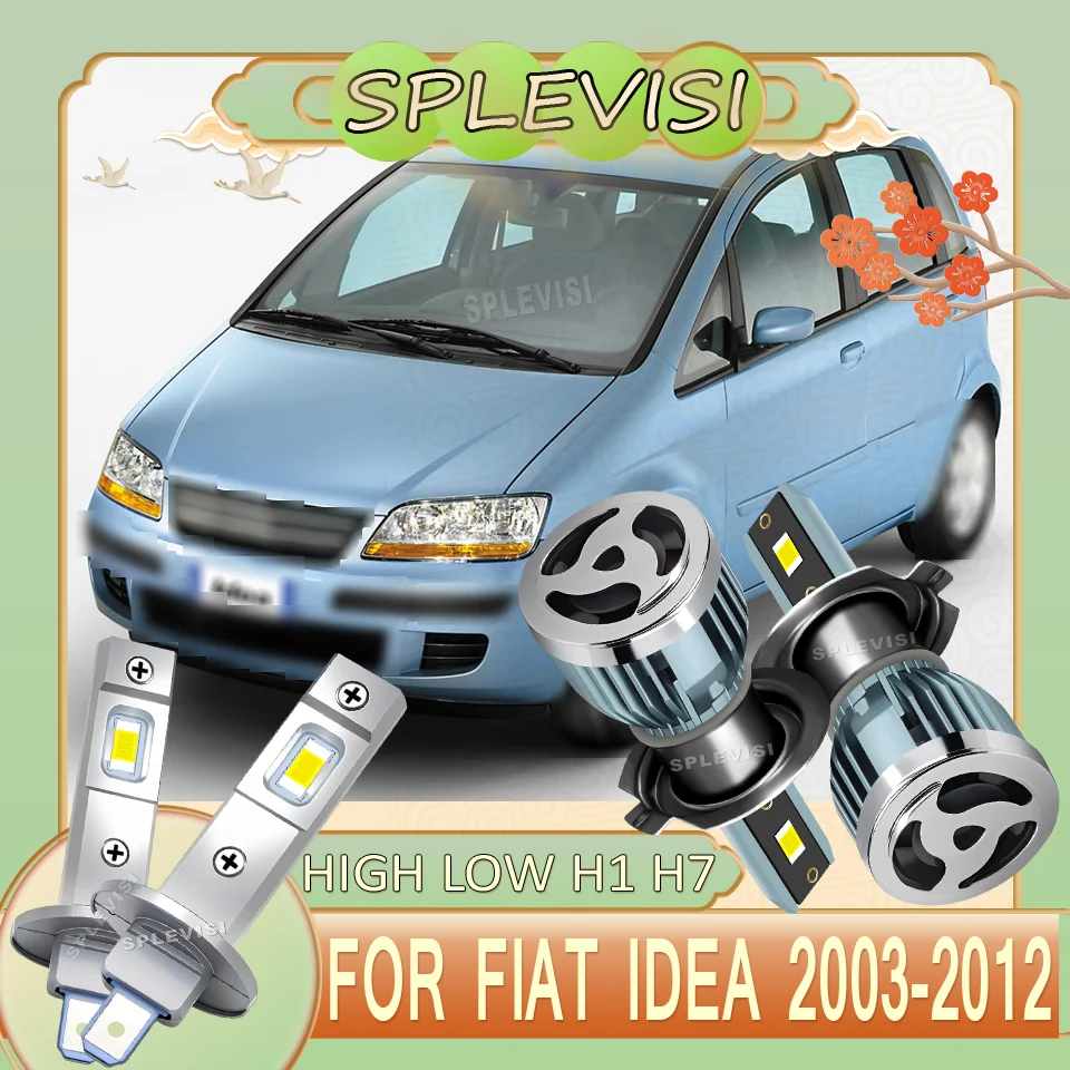 Easy-to-Install Car headlight high low beam LED Shockproof IP68 For Fiat Idea 2003 2004 2005 2006 2007 2008 2009 2010 2011 2012
Easy-to-Install Car headlight high low beam LED Shockproof IP68 For Fiat Idea 2003 2004 2005 2006 2007 2008 2009 2010 2011 2012